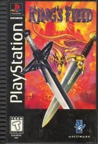 King's Field PAL Playstation PAL box art